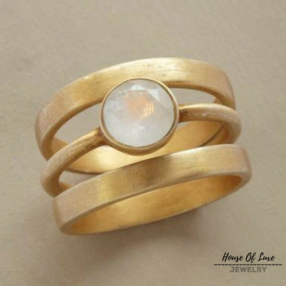 Vintage Gold Mondstein Ring SALE!