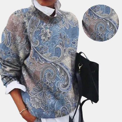 Elara™ | Bedruckter Pullover