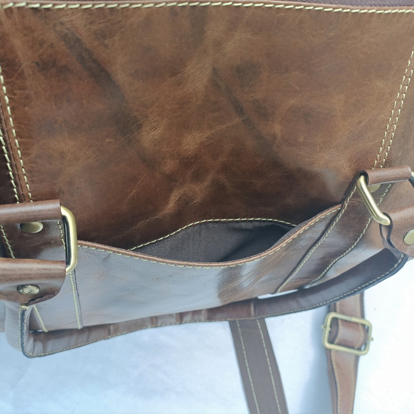 Mini reistas van Crazy Horse leer