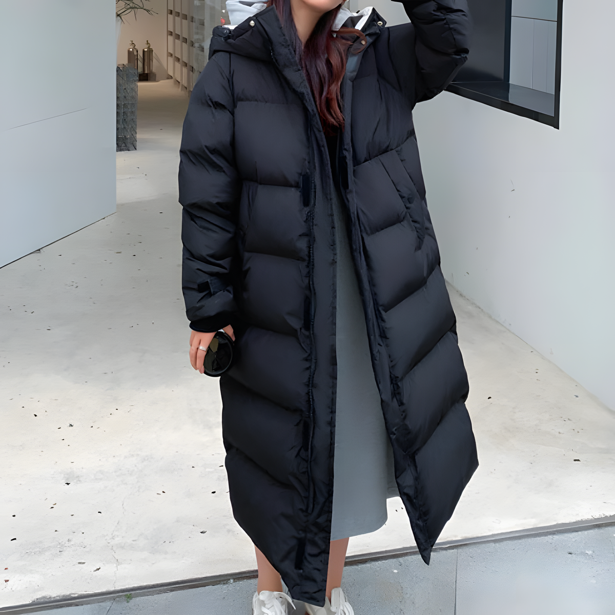 Mystique & Co™ Lange Pufferjacke