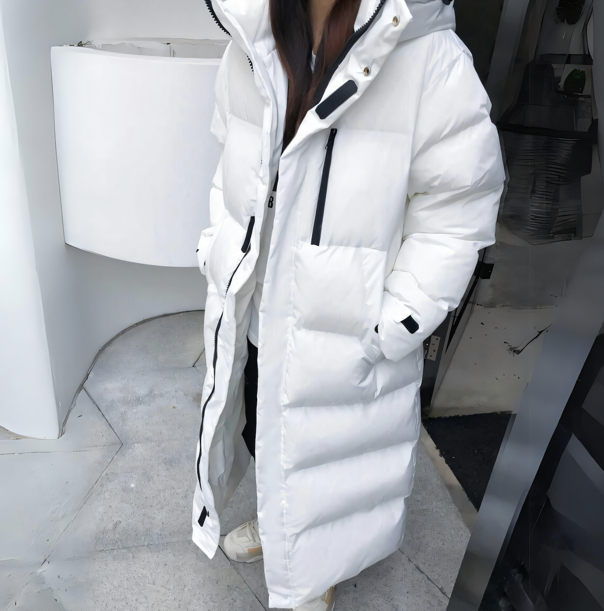 Mystique & Co™ Lange Pufferjacke