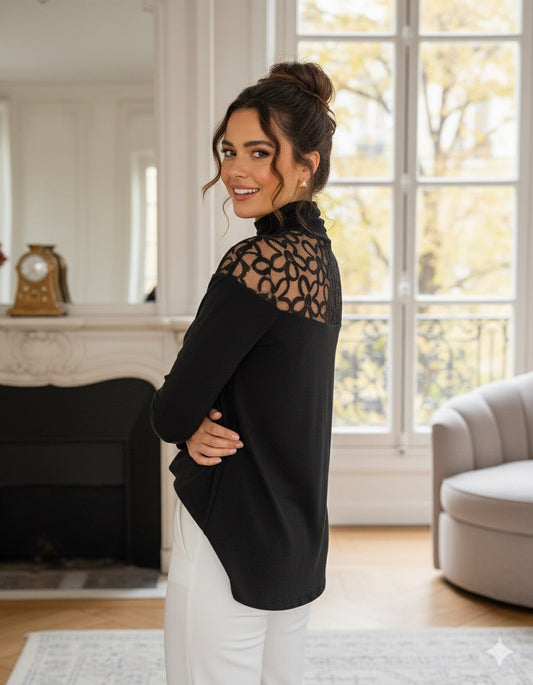Mystique & Co™ Besticktes Oberteil Élégance