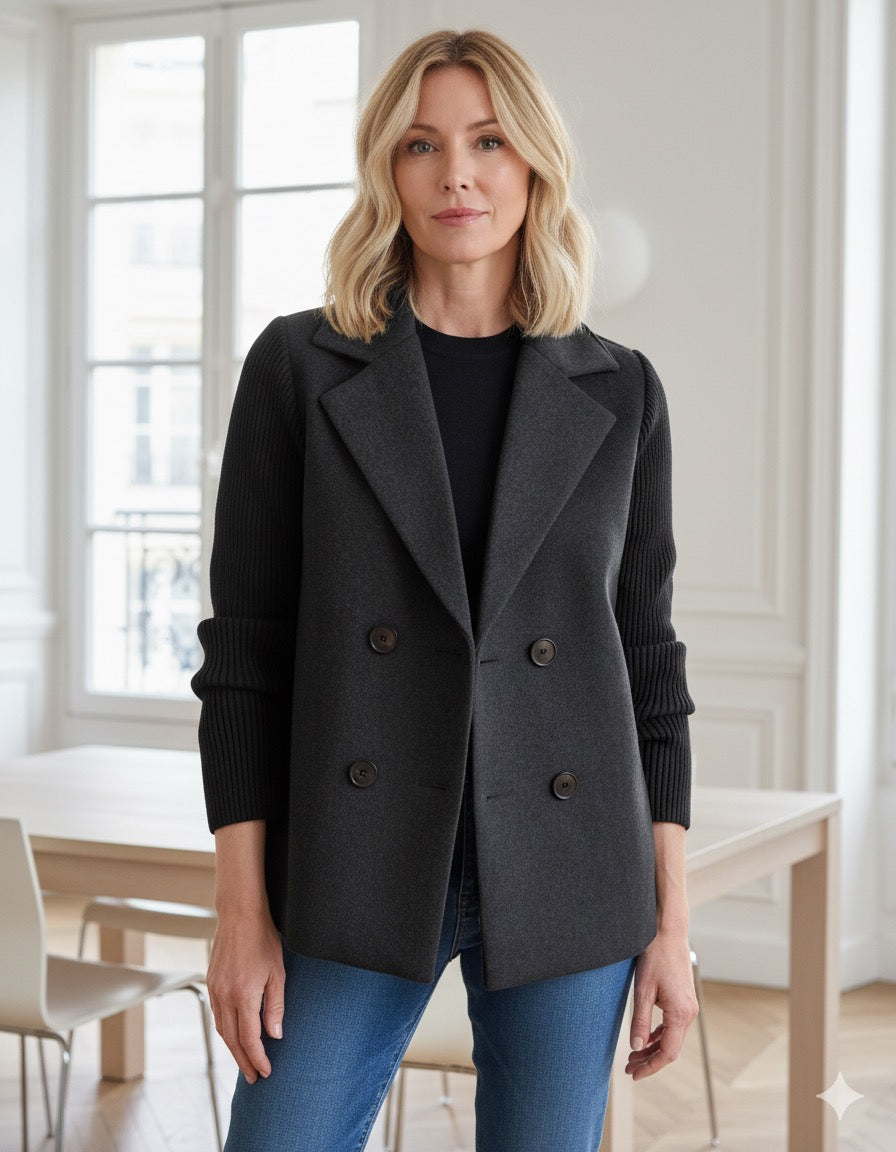 Mystique & Co™ Gestructureerde Casual Blazer