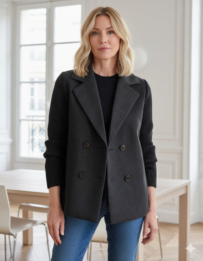 Mystique & Co™ Gestructureerde Casual Blazer