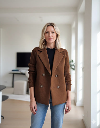 Mystique & Co™ Gestructureerde Casual Blazer