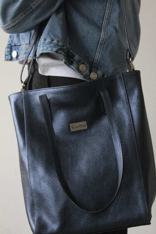 Jacinta's blauwe portemonnee