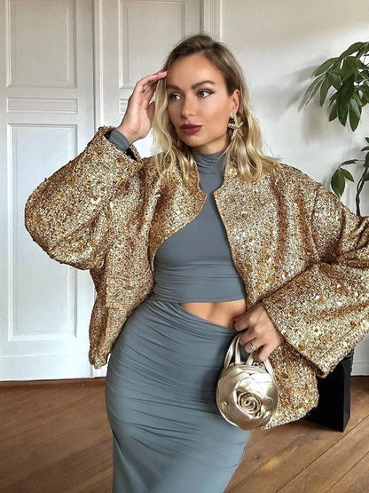 Mystique & Co™ Paillettenjacke