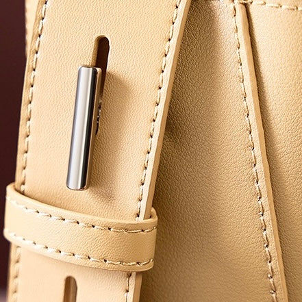 Echte Leder Crossbody & Schulter Übergroße Bucket Bag