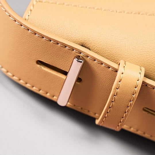 Echte Leder Crossbody & Schulter Übergroße Bucket Bag