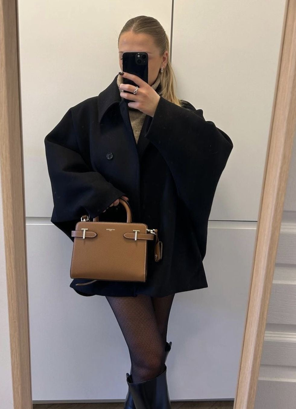 Rachel - Manteau en laine surdimensionné