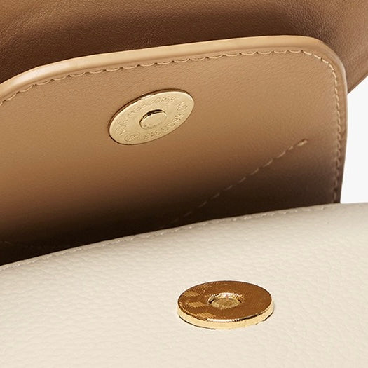 Konijn Echt Leer Mini Crossbody Telefoontasje