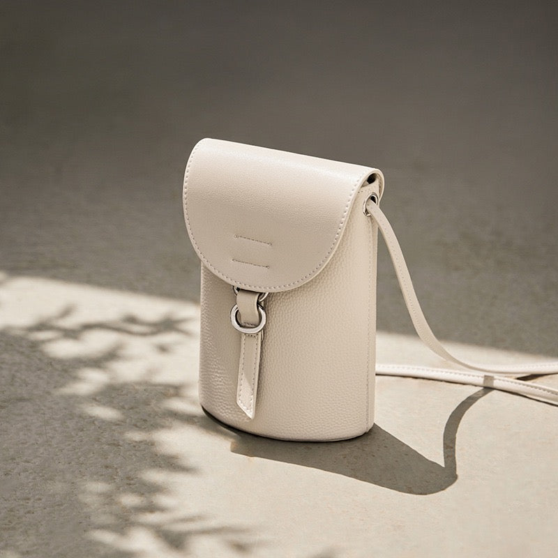 Echte Leder Mini Crossbody Handy Tasche