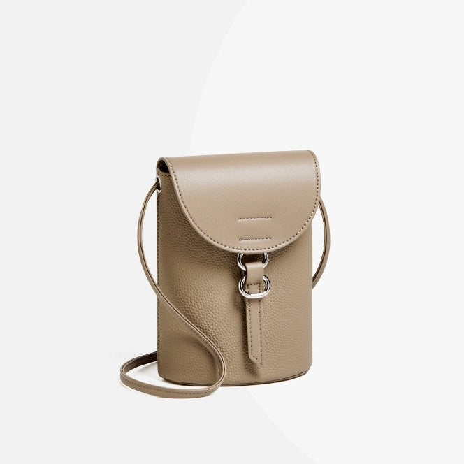 Echtes Leder Mini Crossbody Handytasche