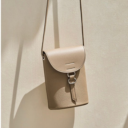 Echte Leder Mini Crossbody Handy Tasche