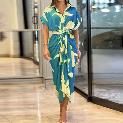 Amalthea™ – Luxe maxi-wikkeljurk