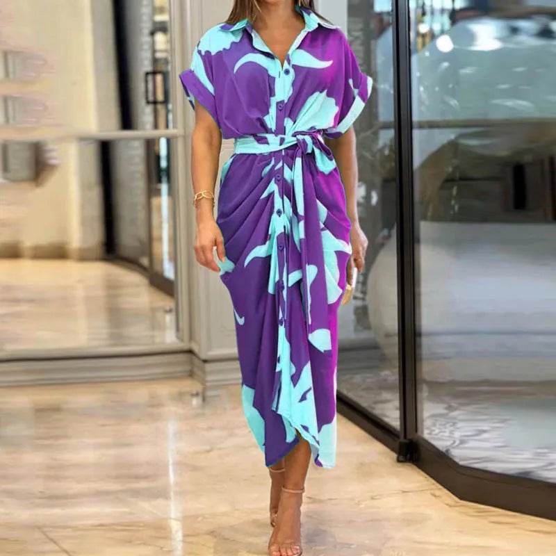 Amalthea™ – Luxe maxi-wikkeljurk