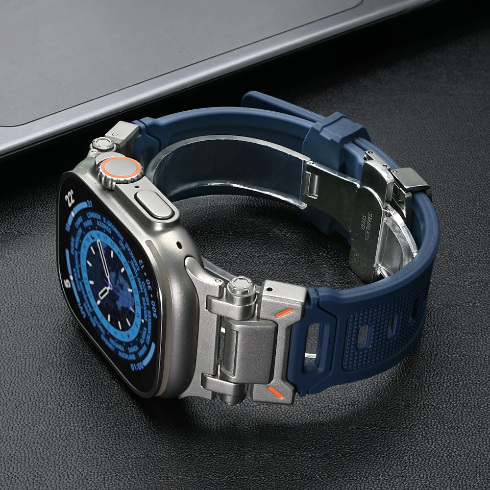 Explorer Siliconen Apple Watch Bandje