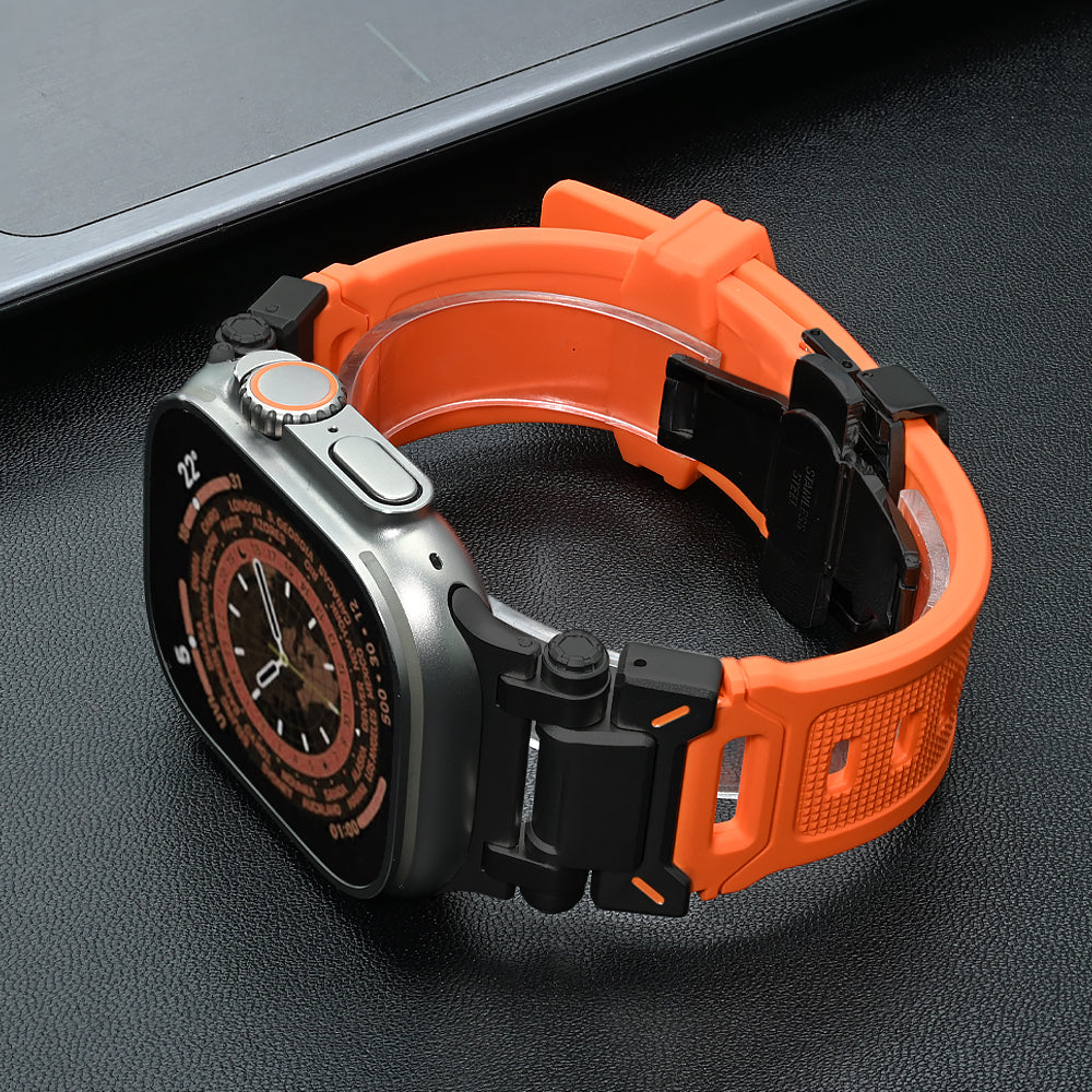 Explorer Siliconen Apple Watch Bandje