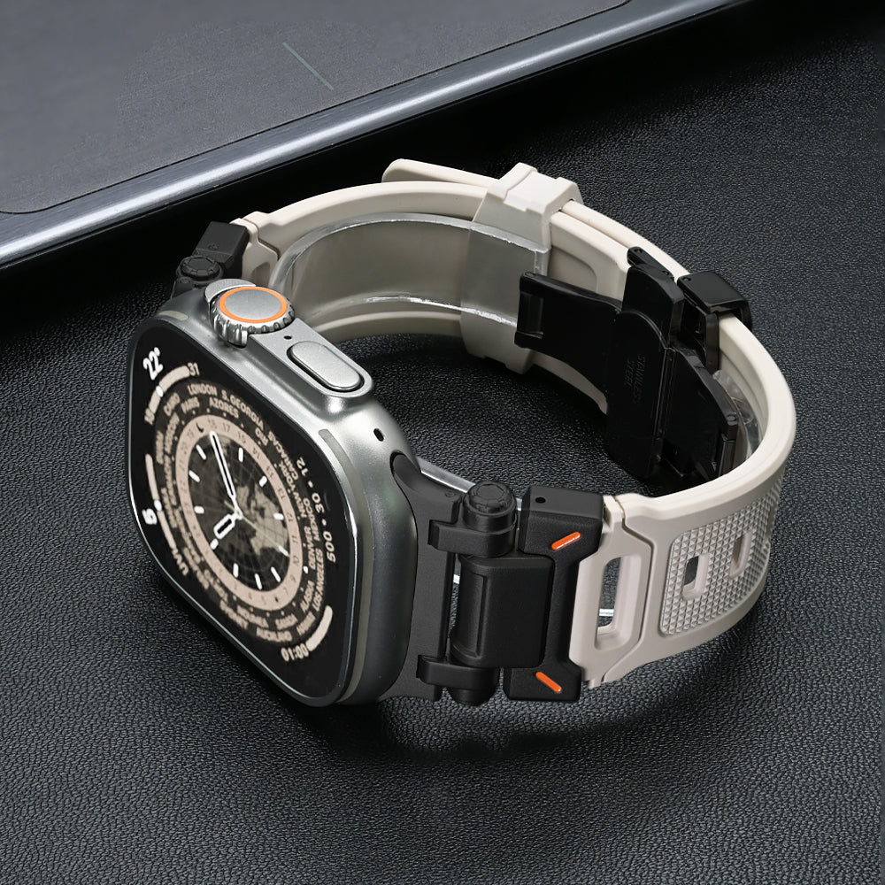 Explorer Siliconen Apple Watch Bandje