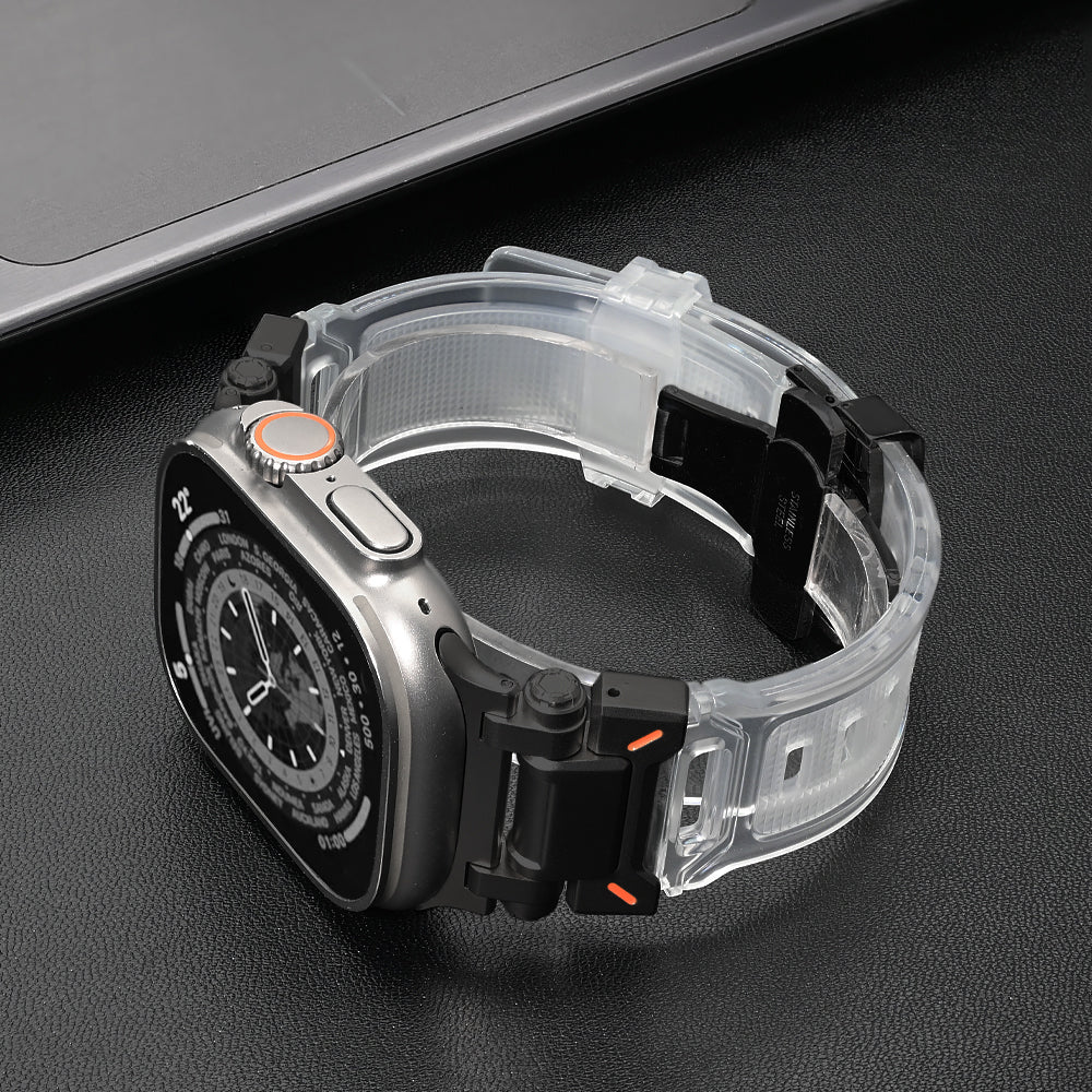 Explorer Siliconen Apple Watch Bandje