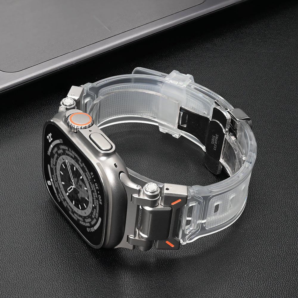 Explorer Siliconen Apple Watch Bandje