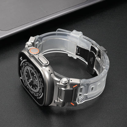 Explorer Siliconen Apple Watch Bandje