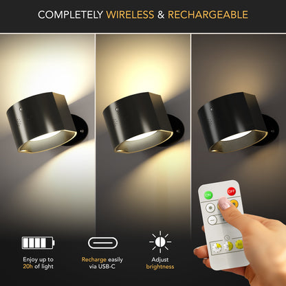 DRAHTLOSE LED-WANDLEUCHTEN