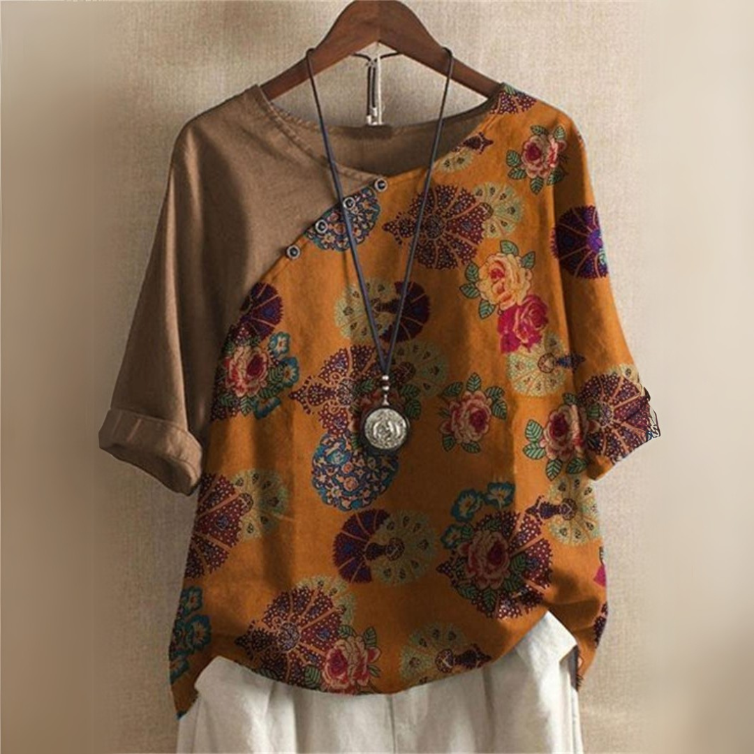 Ella | Schmeichelhafte Elegante Bluse