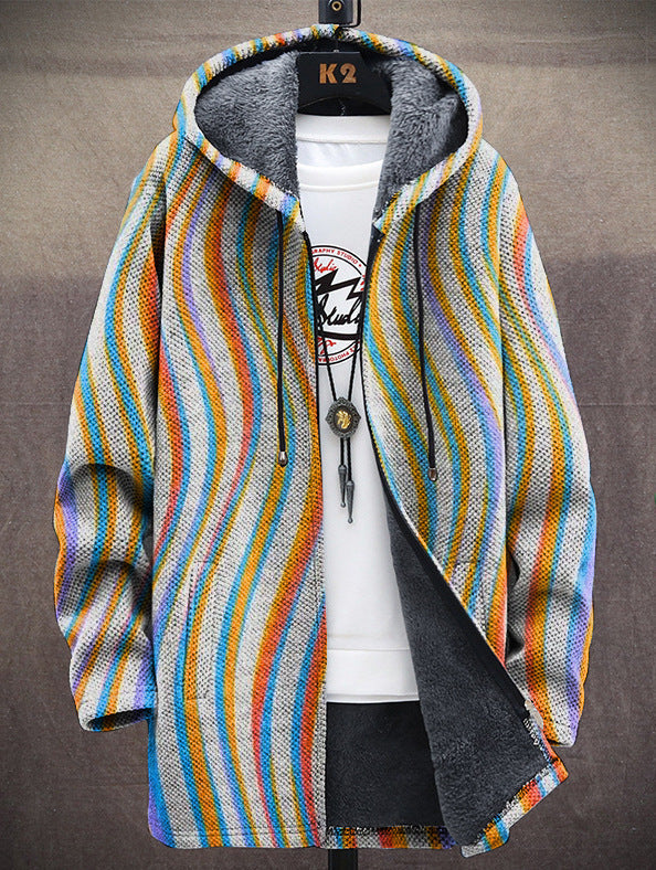 Indira | Luxuriöser, kunstinspirierter Cardigan