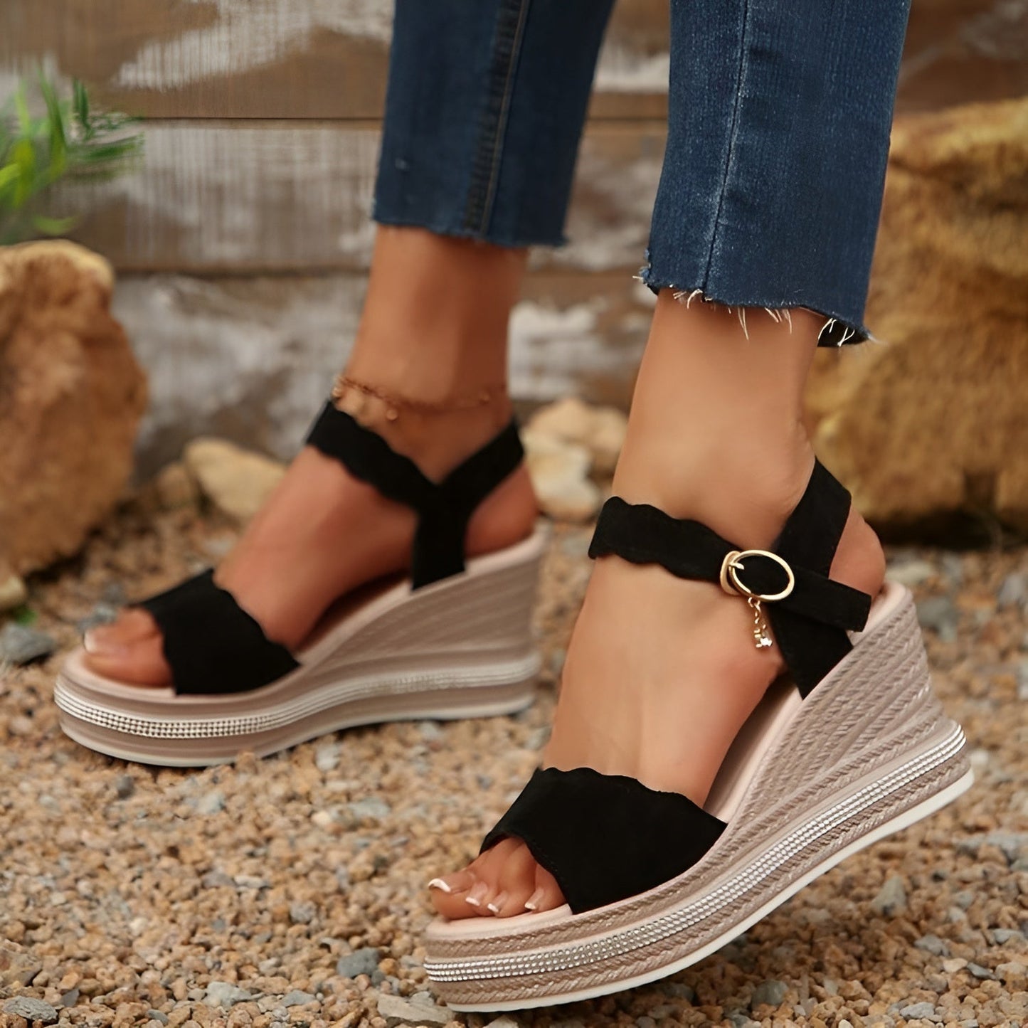 Ingrid™ Sandalen für Frauen - Ultimative Unterstützung & Komfort für den Ganztägigen Gebrauch