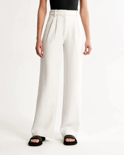 Monelle™ | Elegante Weite Stoffhose