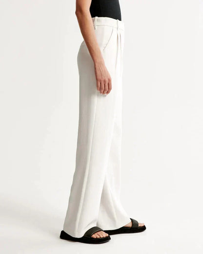 Monelle™ | Elegante Weite Stoffhose