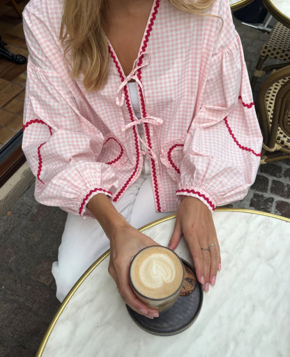 GRACIE Herzbluse