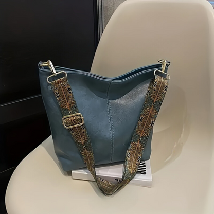 Kary - Sac rétro en cuir imperméable