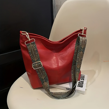 Kary - Sac rétro en cuir imperméable