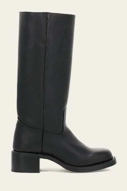 Kniehohe Stiefel mit Schmaler Passform und Strukturierter Sohle