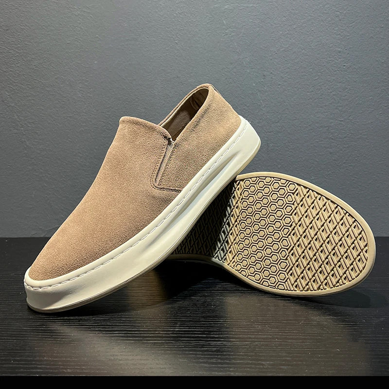 Bequeme Loafers aus Wildleder