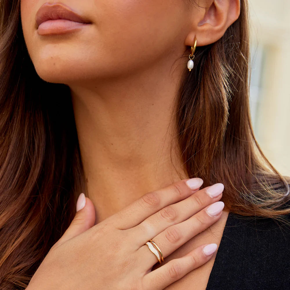 Elise™ | Skulptierter Schicht-Ring