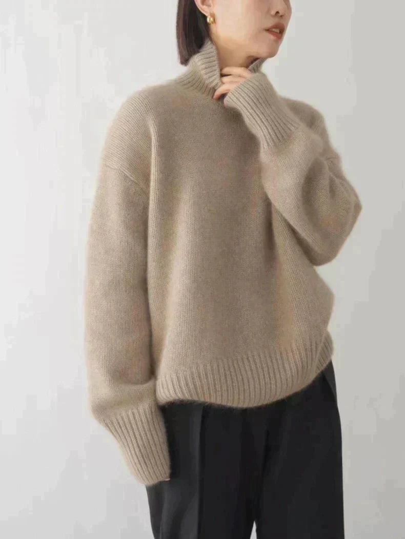 ISOLDE™ | PULLOVER MIT HOHEM KRAGEN