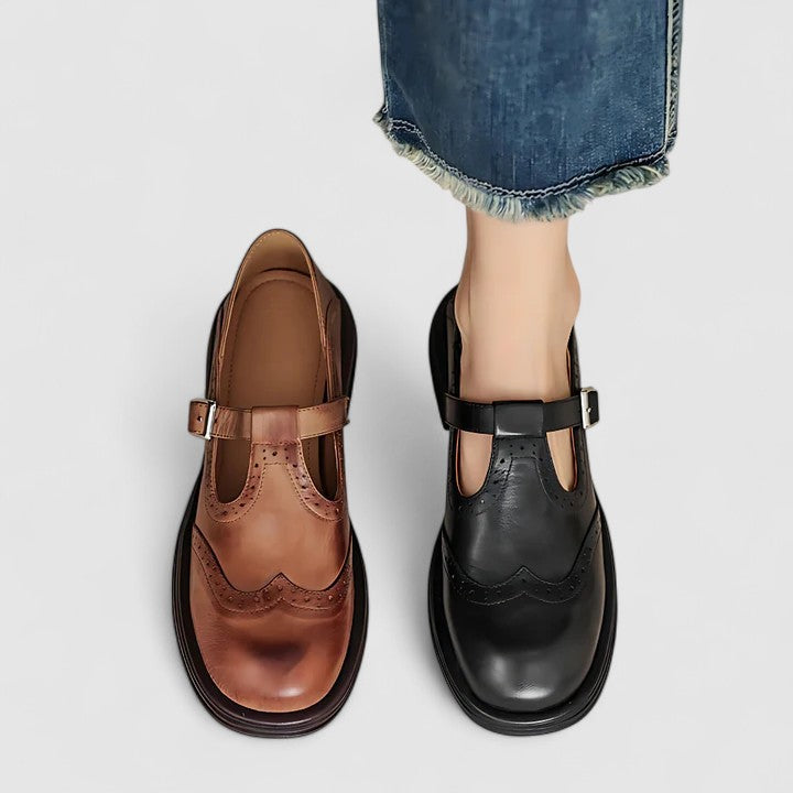 Evelyn™ Elegant Orthopedic Mary Jane Shoes for All-Day Comfort