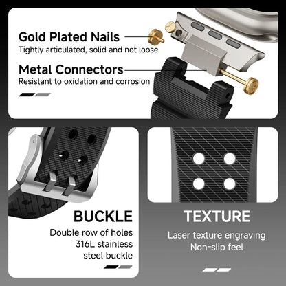 Nomad Silikon Apple Watch Armband