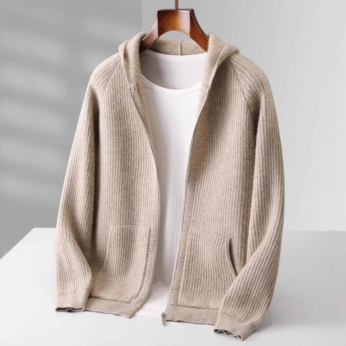 SORRENTO KASCHMIR ZIP-HOODIE