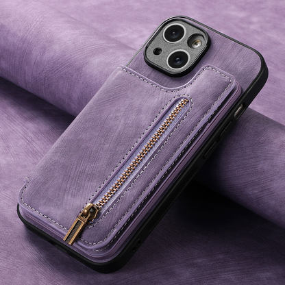 Heritage Leather iPhone Portemonneehoesje