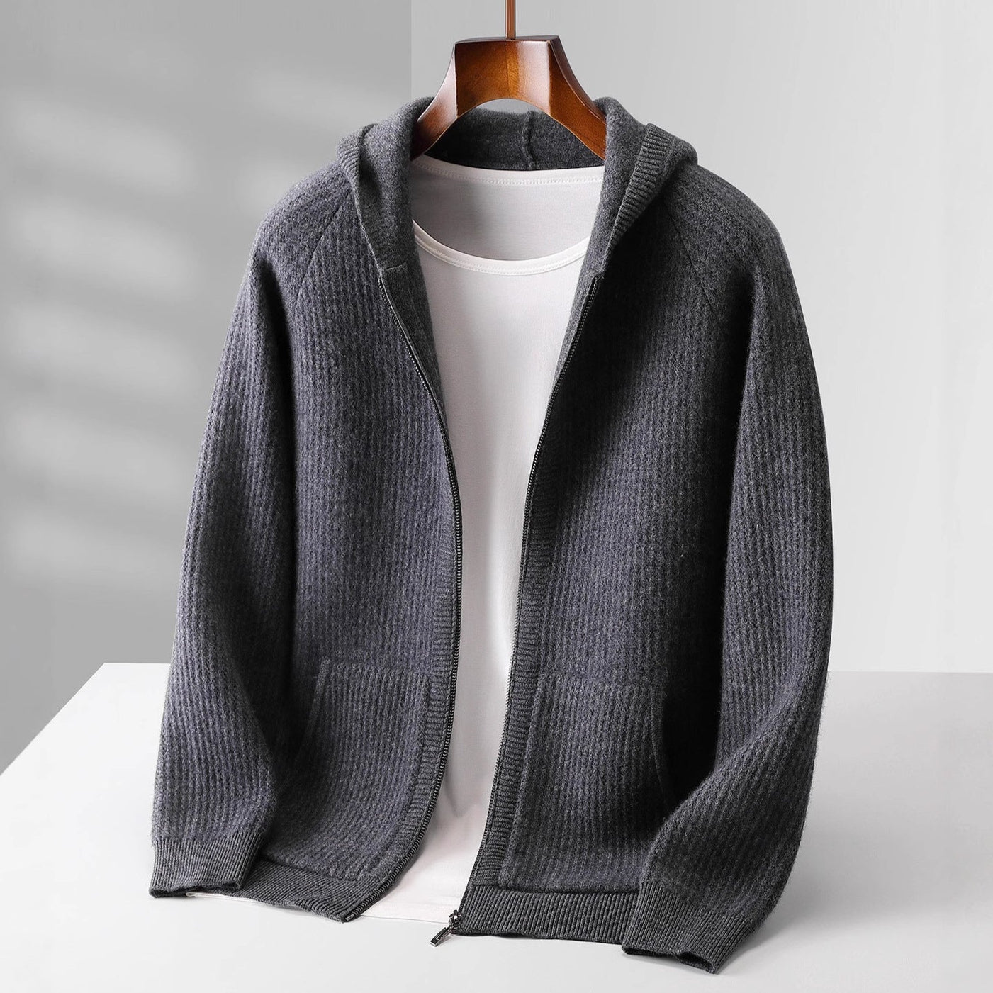 SORRENTO KASCHMIR ZIP-HOODIE