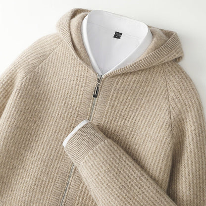 SORRENTO KASCHMIR ZIP-HOODIE