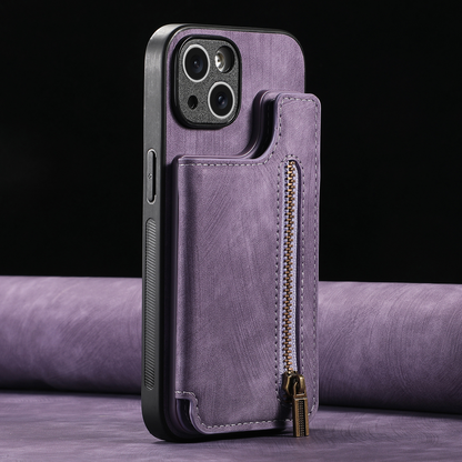 Heritage Leather iPhone Portemonneehoesje