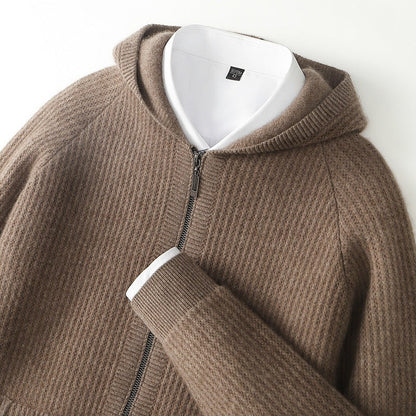 SORRENTO KASCHMIR ZIP-HOODIE