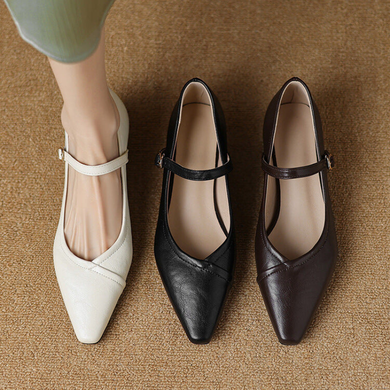 Solenza™| Eliza Platte Sandalen