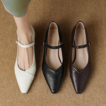 Solenza™| Eliza Platte Sandalen