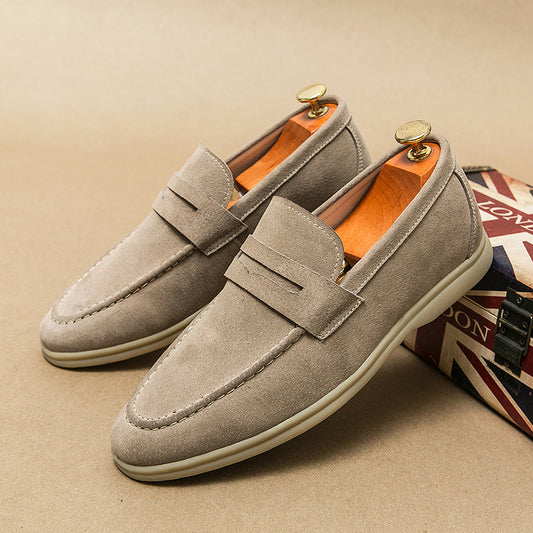 Brando | Suède mocassins